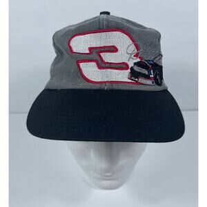 Vintage Sports Image Dale Earnhardt 3 Goodwrench Snap Back Hat USA
